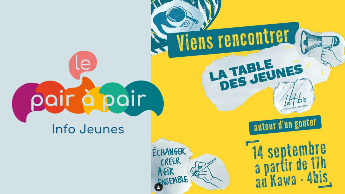Témoignage : le pair à pair à la Table des jeunes du 4 bis