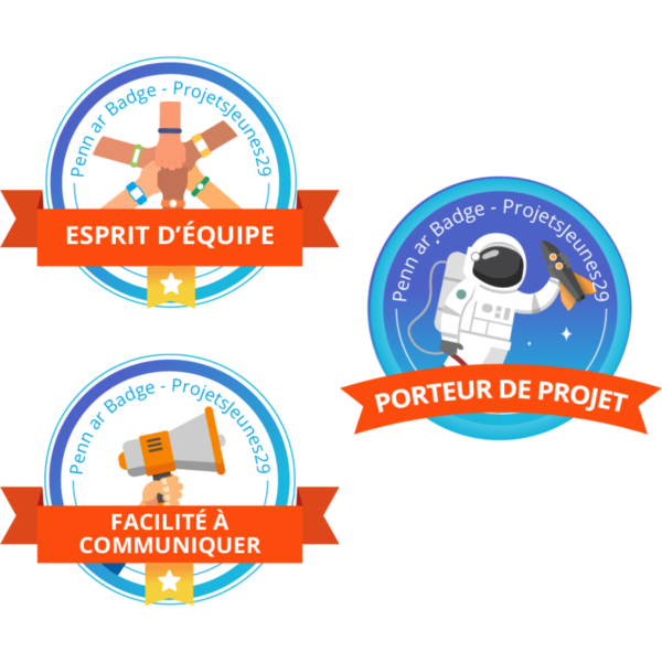 Les badges sur JEP.bzh