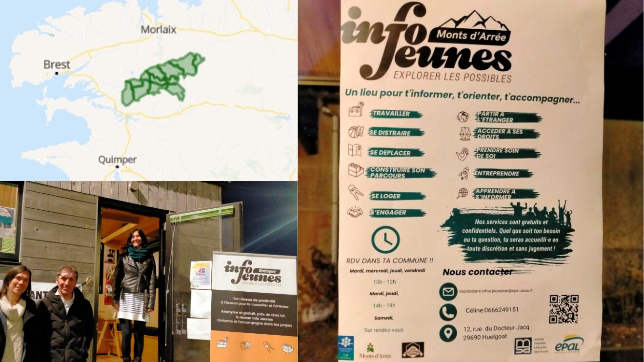 Un Service Info Jeunes mobile dans les Monts d'Arrée​